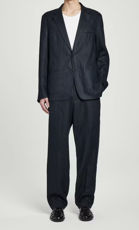 BLAZER MONOPETTO IN LINO