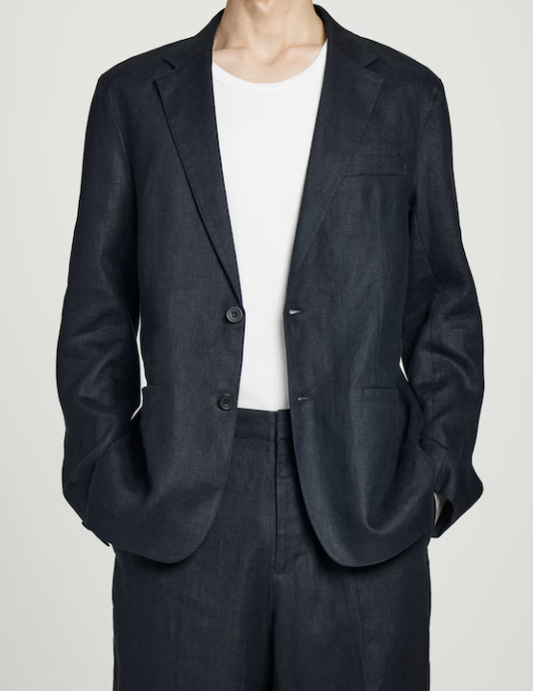 BLAZER MONOPETTO IN LINO