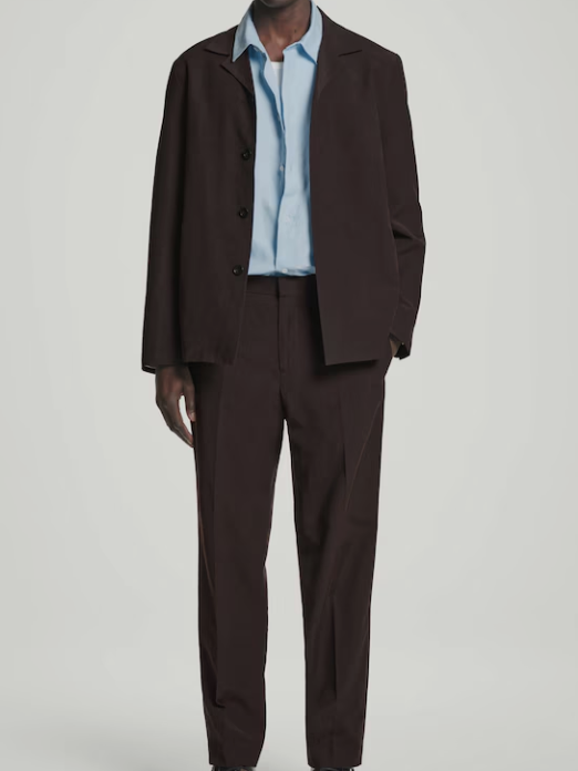 CAMICIA A MANICHE LUNGHE IN LINO TAGLIO RILASSATO